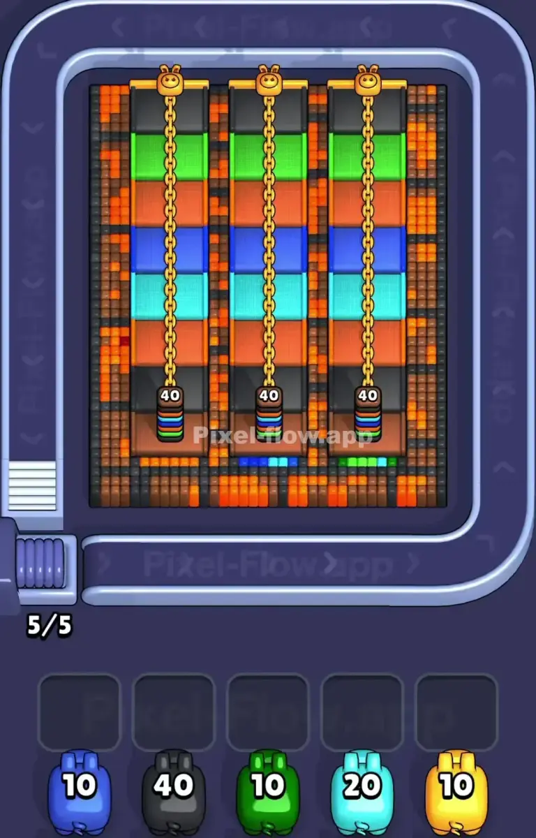 Pixel Flow Level 1400 board preview