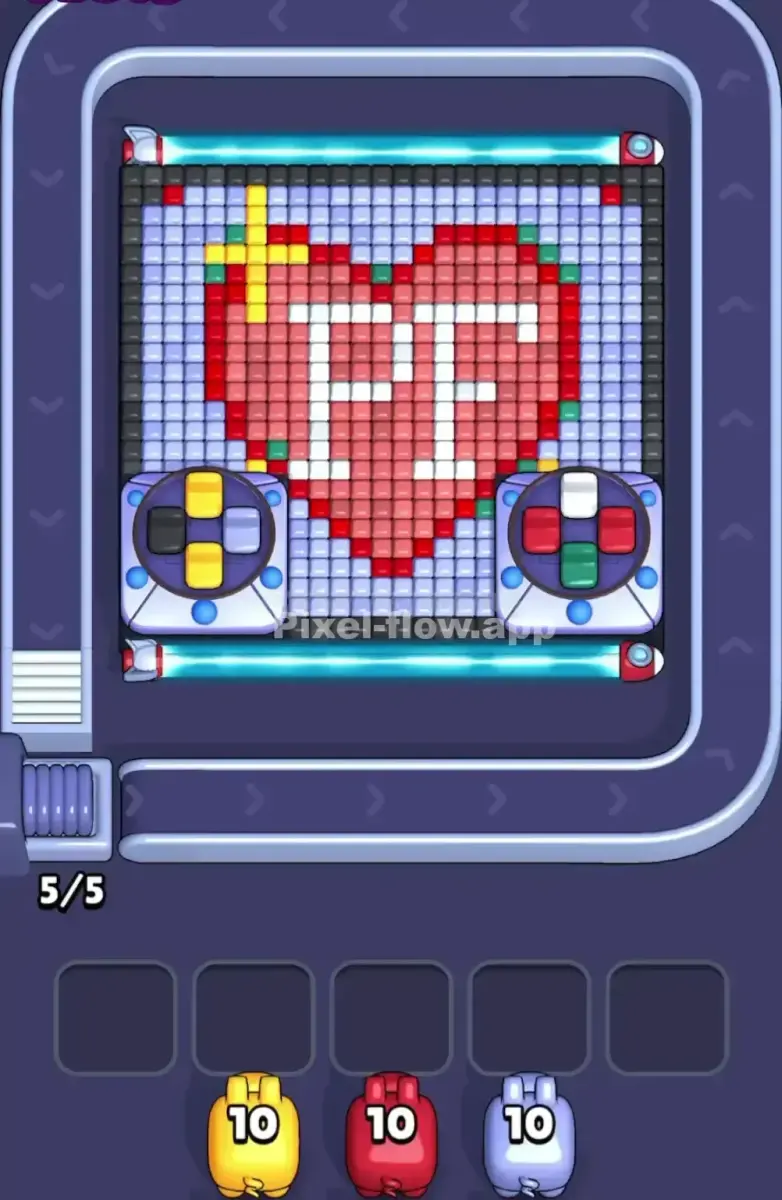Pixel Flow Level 1752 board preview