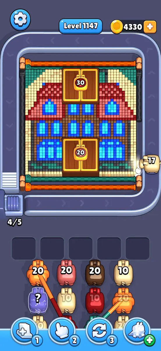 Pixel Flow Level 1147 board preview