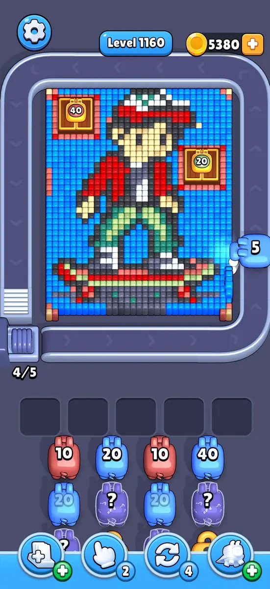 Pixel Flow Level 1160 board preview