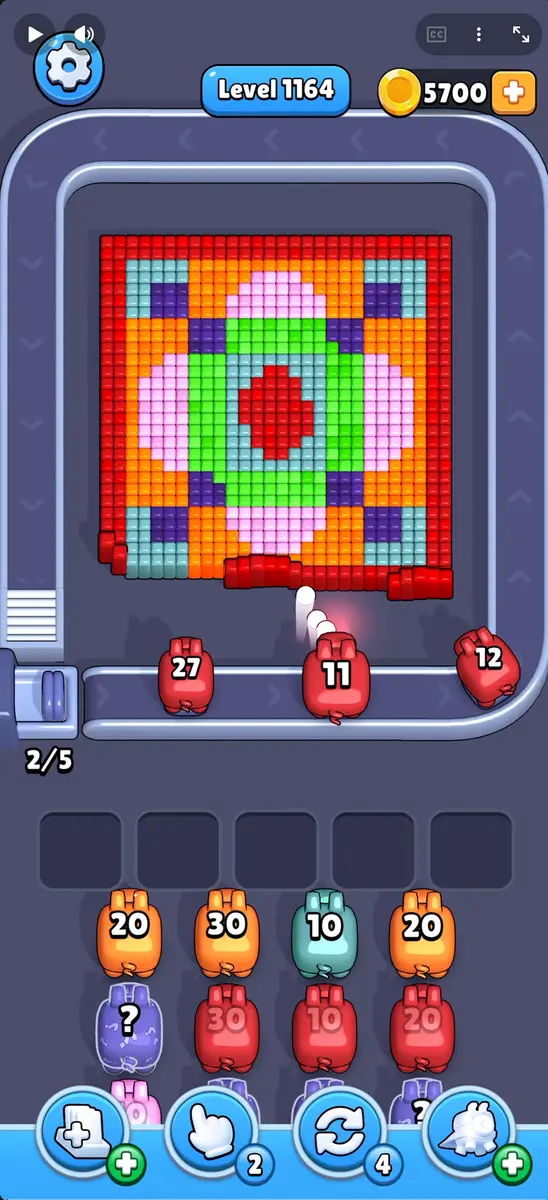Pixel Flow Level 1164 board preview
