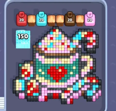 Pixel Flow Level 462 board preview