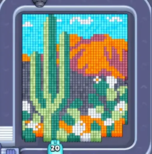 Pixel Flow Level 408 board preview