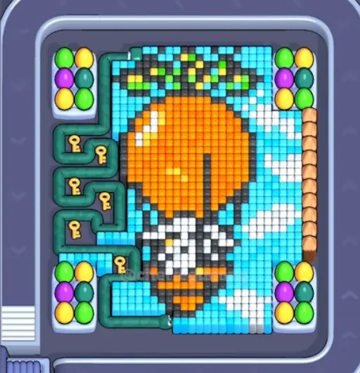 Pixel Flow Level 413 board preview