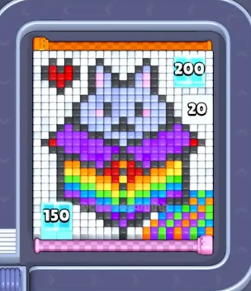 Pixel Flow Level 426 board preview