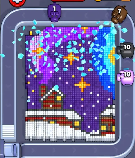 Pixel Flow Level 848 board preview