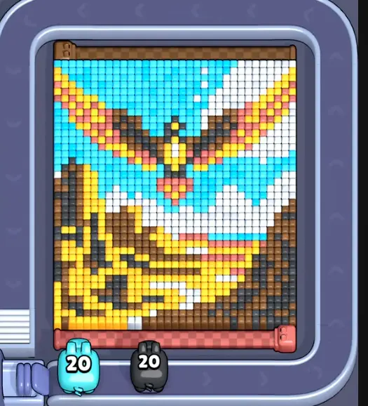 Pixel Flow Level 849 board preview