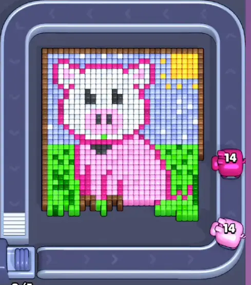 Pixel Flow Level 1172 board preview