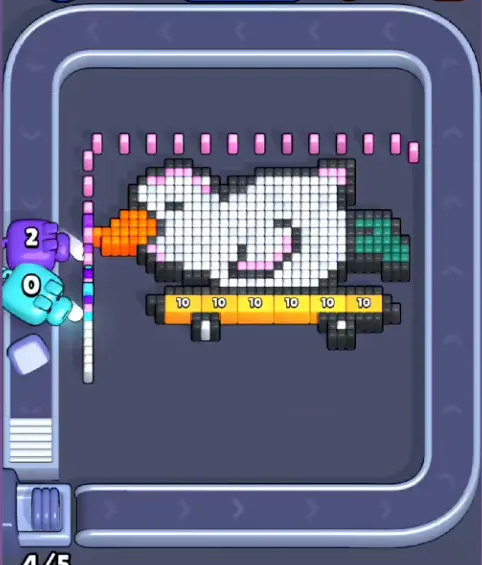 Pixel Flow Level 1177 board preview