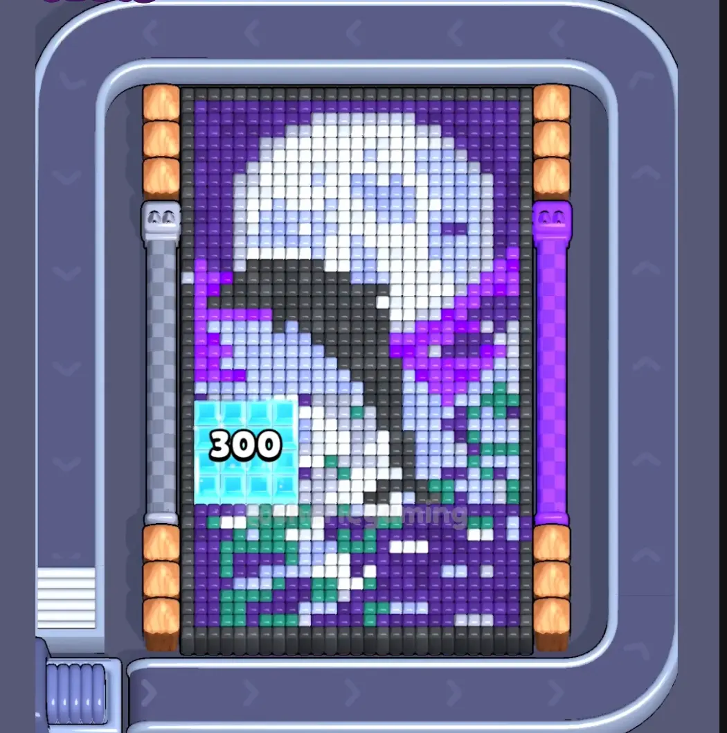 Pixel Flow Level 439 board preview
