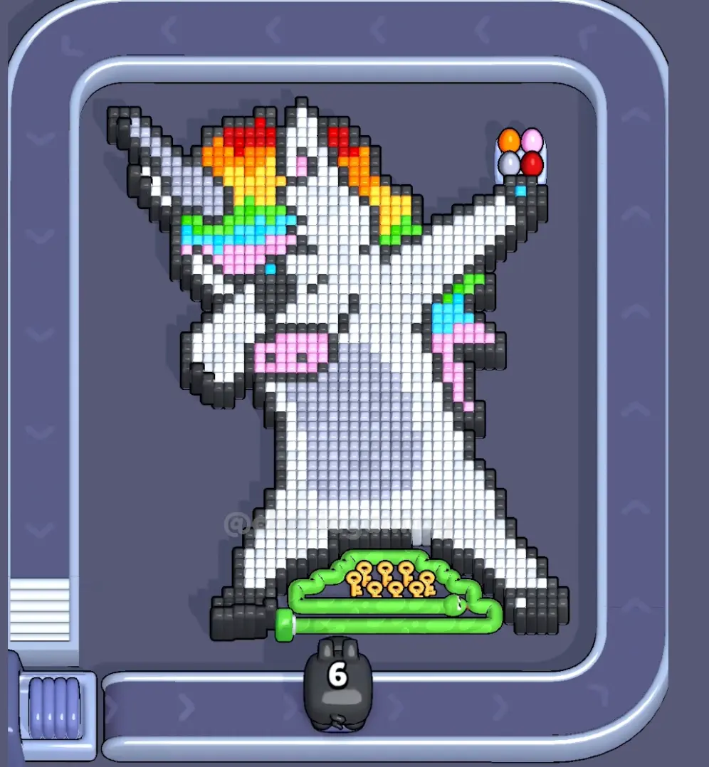 Pixel Flow Level 444 board preview