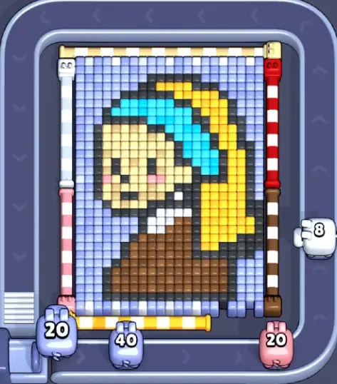 Pixel Flow Level 1185 board preview
