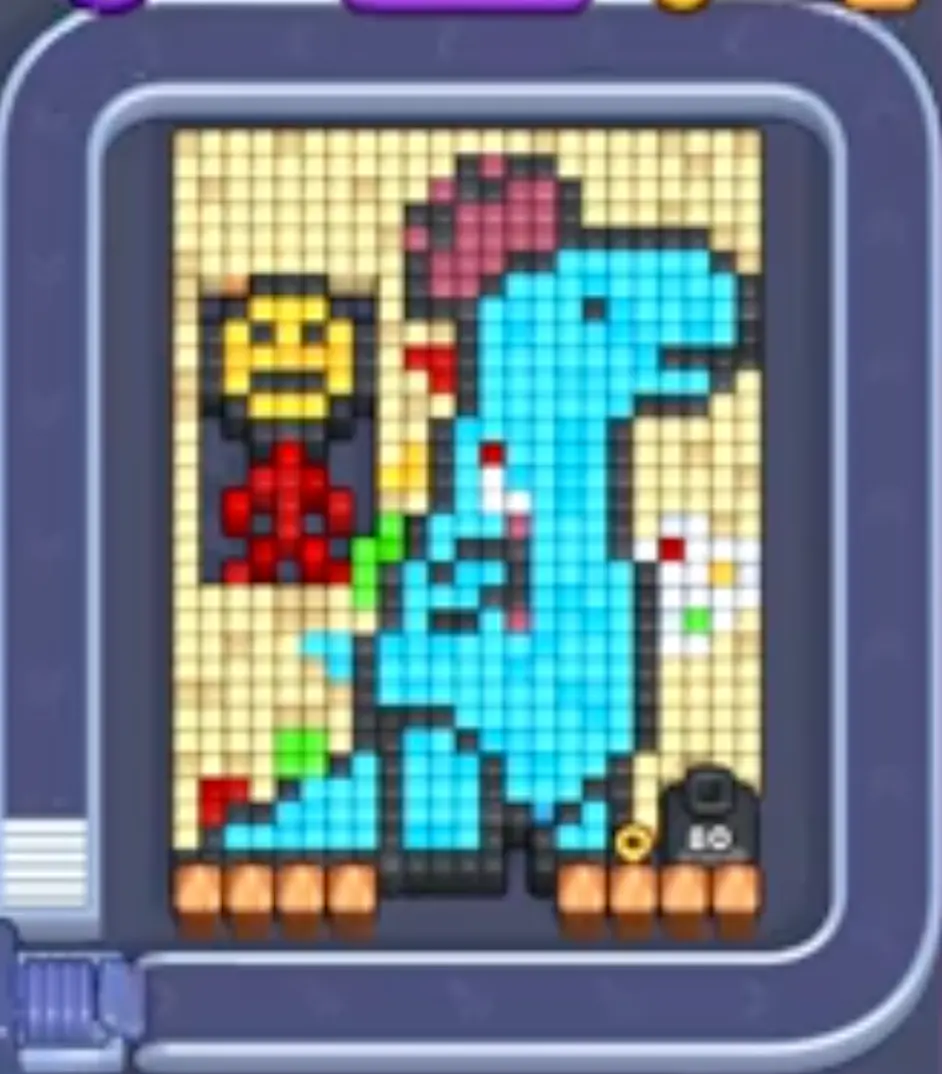 Pixel Flow Level 1192 board preview