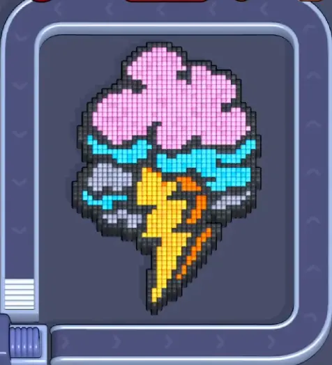 Pixel Flow Level 1199 board preview