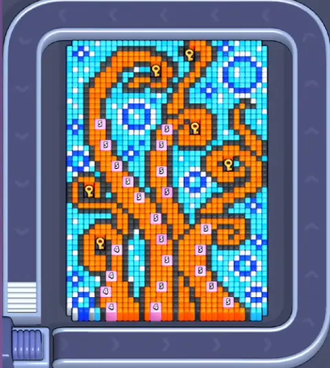 Pixel Flow Level 1203 board preview
