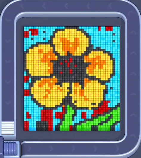 Pixel Flow Level 1208 board preview