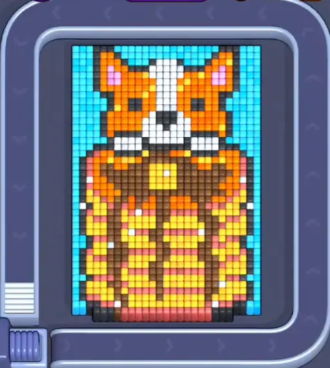 Pixel Flow Level 1219 board preview