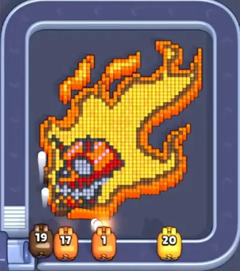 Pixel Flow Level 1223 board preview