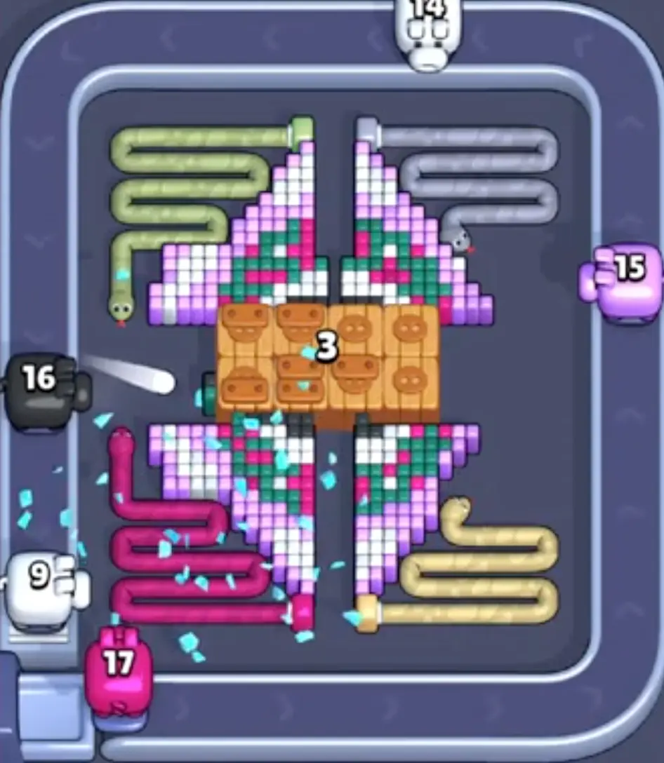 Pixel Flow Level 1227 board preview