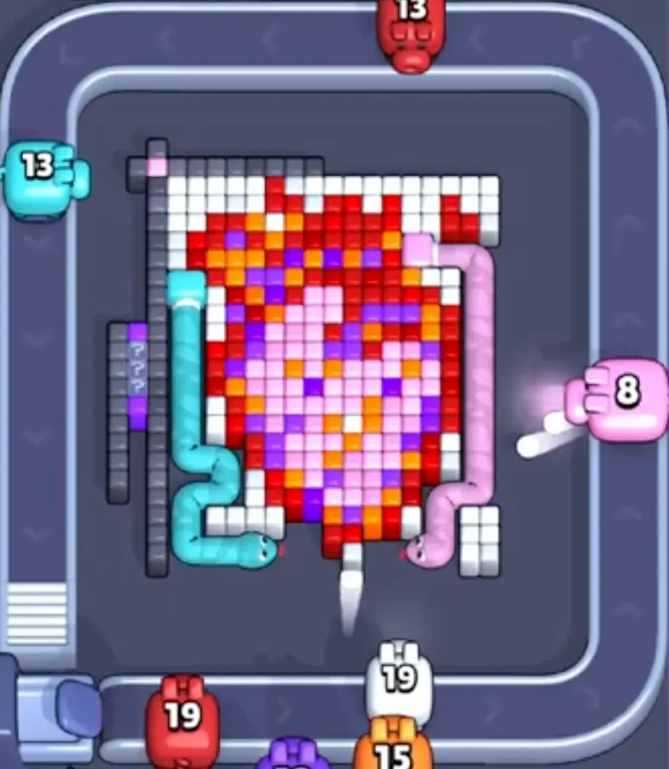 Pixel Flow Level 1229 board preview