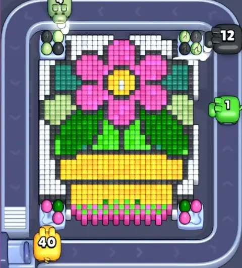 Pixel Flow Level 1231 board preview