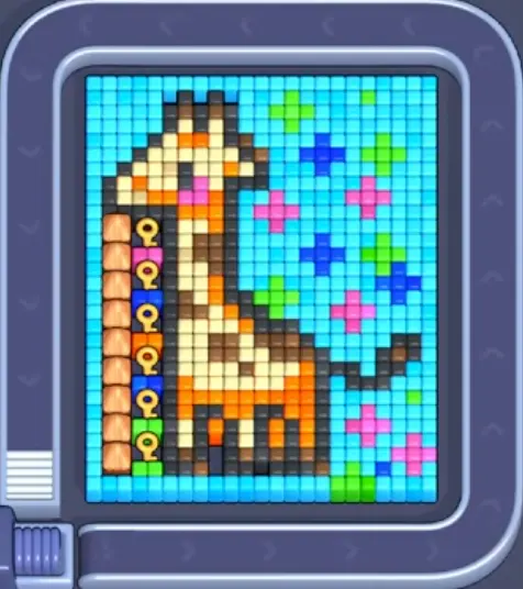 Pixel Flow Level 1233 board preview