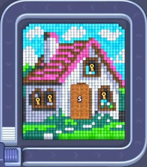 Pixel Flow Level 1236 board preview