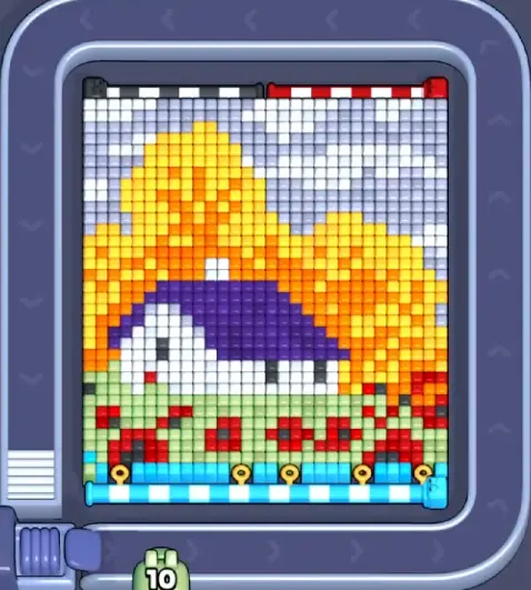 Pixel Flow Level 1243 board preview