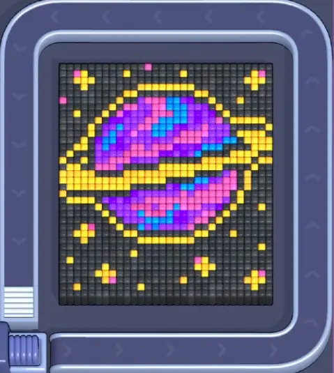 Pixel Flow Level 1254 board preview