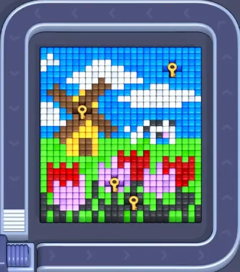 Pixel Flow Level 1259 board preview