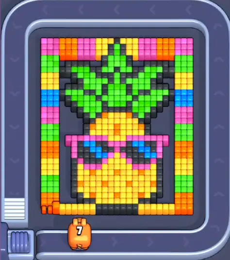 Pixel Flow Level 1263 board preview
