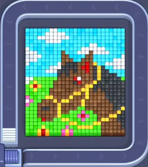 Pixel Flow Level 1274 board preview