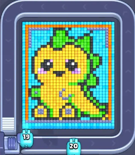 Pixel Flow Level 1304 board preview