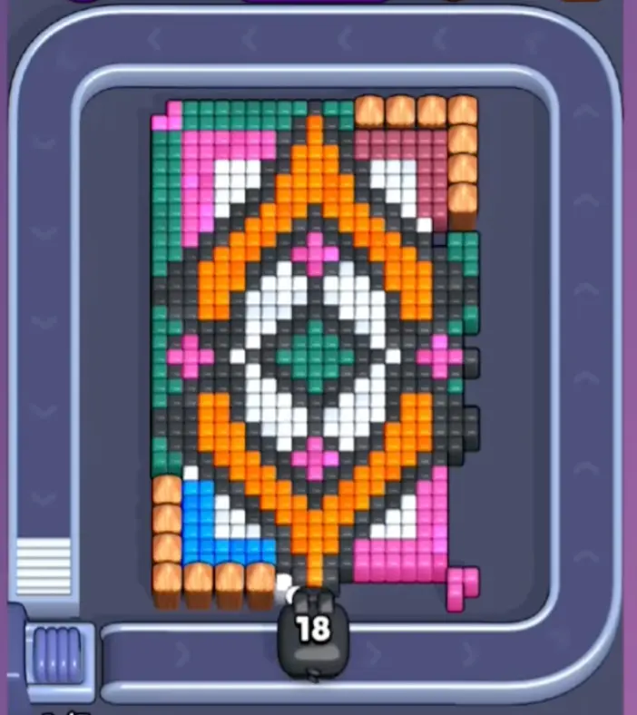 Pixel Flow Level 1332 board preview