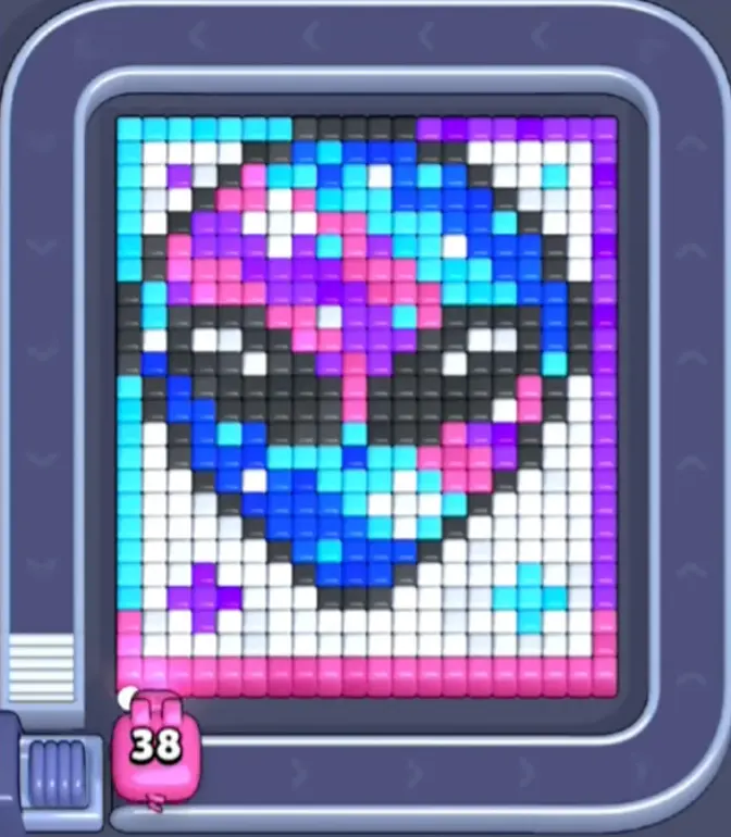 Pixel Flow Level 1336 board preview