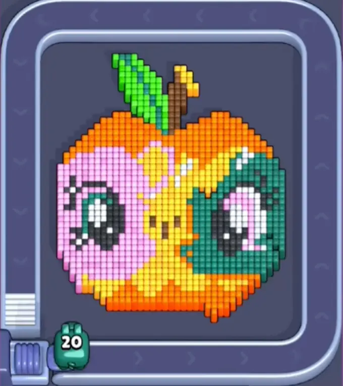 Pixel Flow Level 1338 board preview