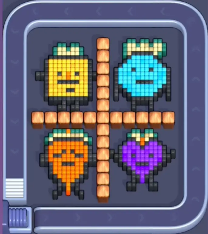 Pixel Flow Level 1344 board preview