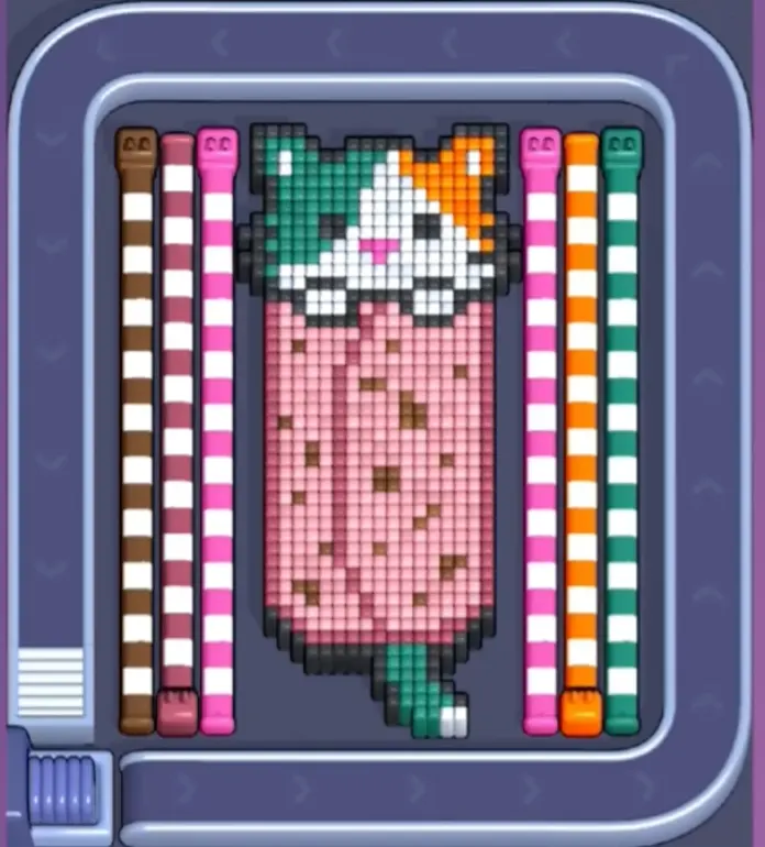 Pixel Flow Level 1352 board preview