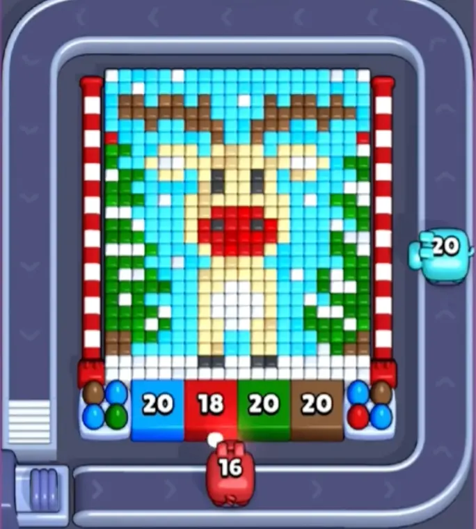 Pixel Flow Level 1353 board preview