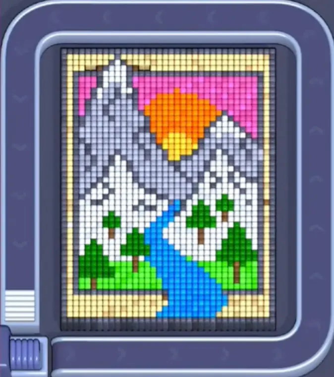 Pixel Flow Level 1361 board preview