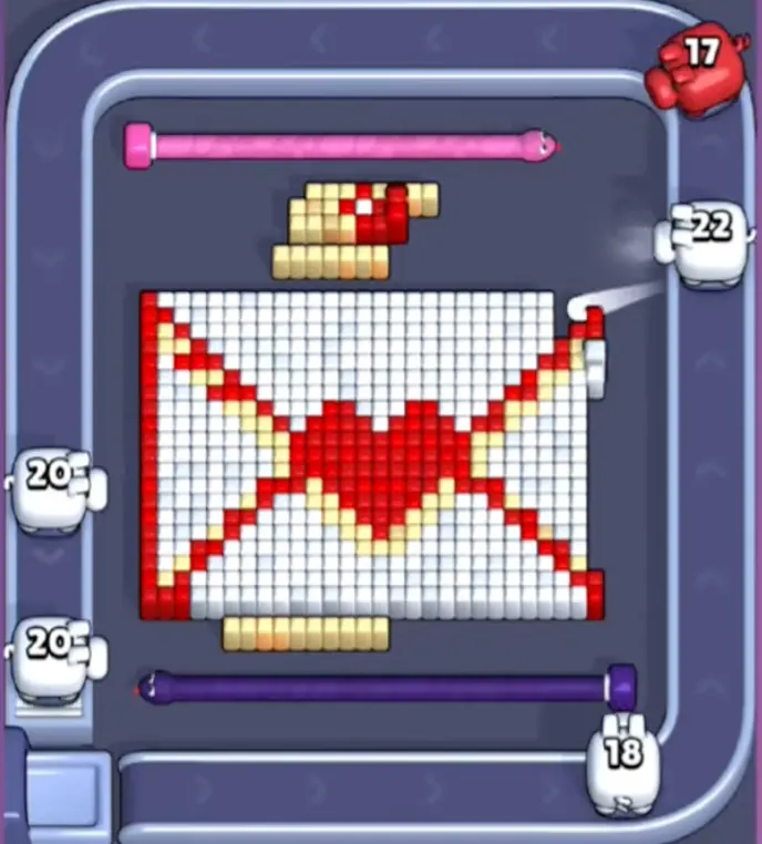 Pixel Flow Level 1362 board preview
