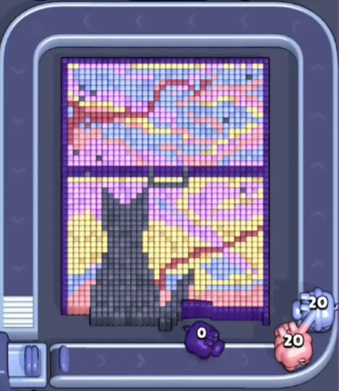 Pixel Flow Level 1366 board preview