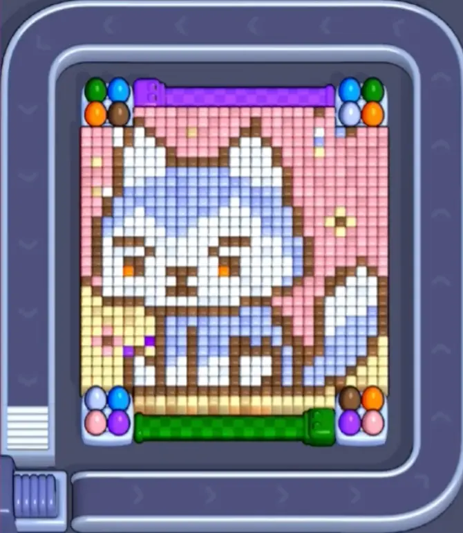 Pixel Flow Level 1373 board preview