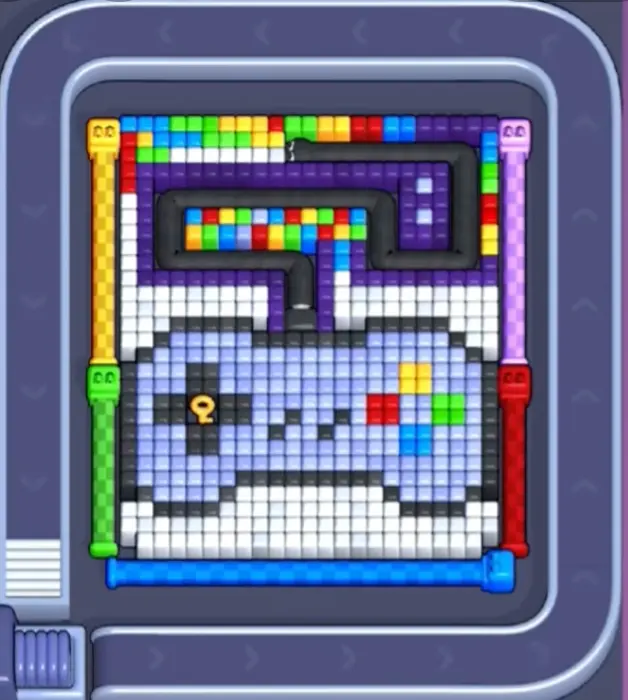 Pixel Flow Level 1379 board preview