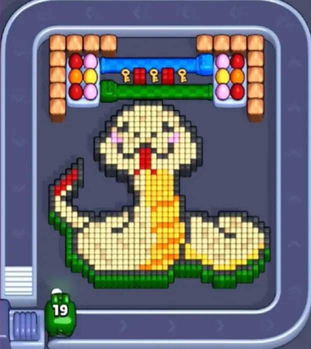 Pixel Flow Level 1380 board preview