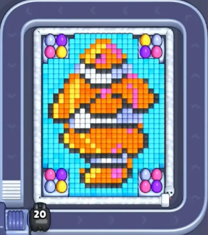 Pixel Flow Level 1411 board preview