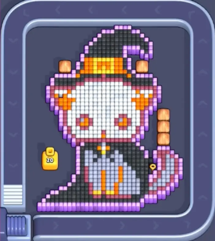 Pixel Flow Level 1423 board preview