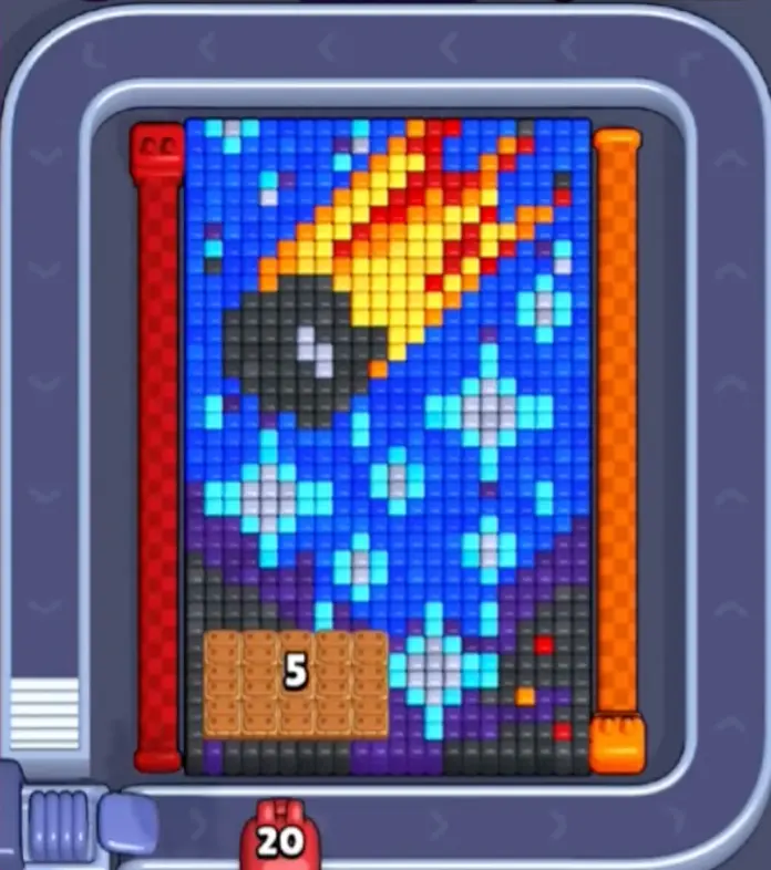 Pixel Flow Level 1426 board preview