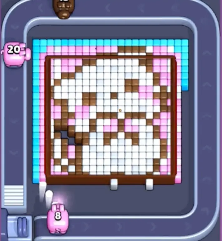 Pixel Flow Level 1428 board preview