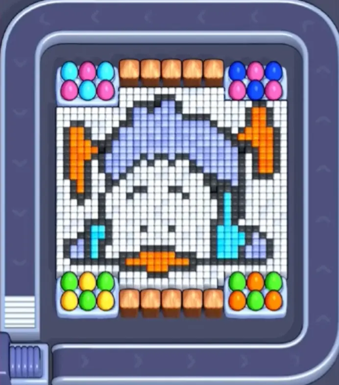 Pixel Flow Level 1432 board preview